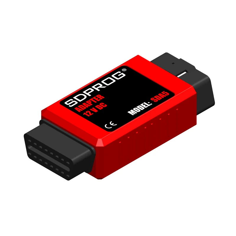 Adapter SDPROG SDA5 – lewy widok