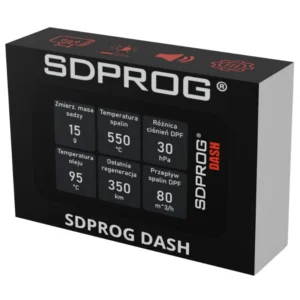 Pudełko monitora DPF SDPROG DASH